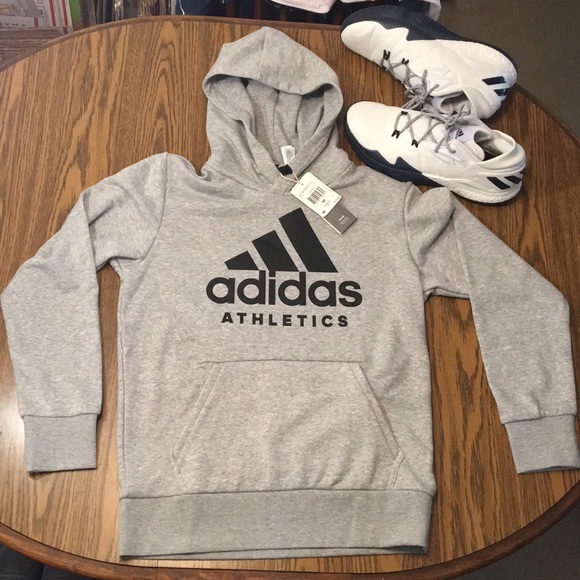 adidas Other - ADIDAS SID BRANDED P/O HOODIE MEN MEDIUM NWT